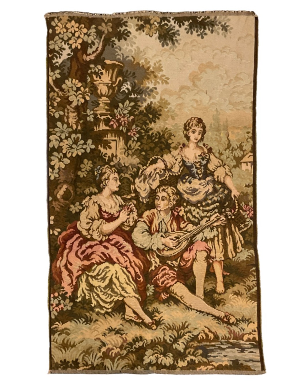 Italian Romantic Pastoral Wall Tapestry